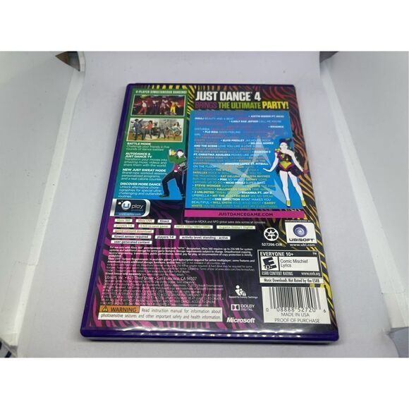 Just Dance 4 Microsoft Xbox 360 - Picture 5 of 5